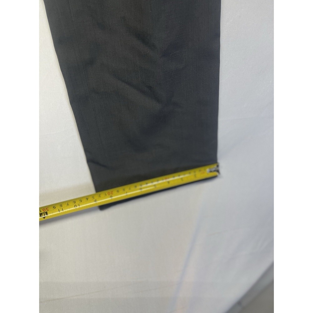 Vintage Izzat BABA Dark Gray Dress pants Wide Legs 70-90 - Picture 5 of 14